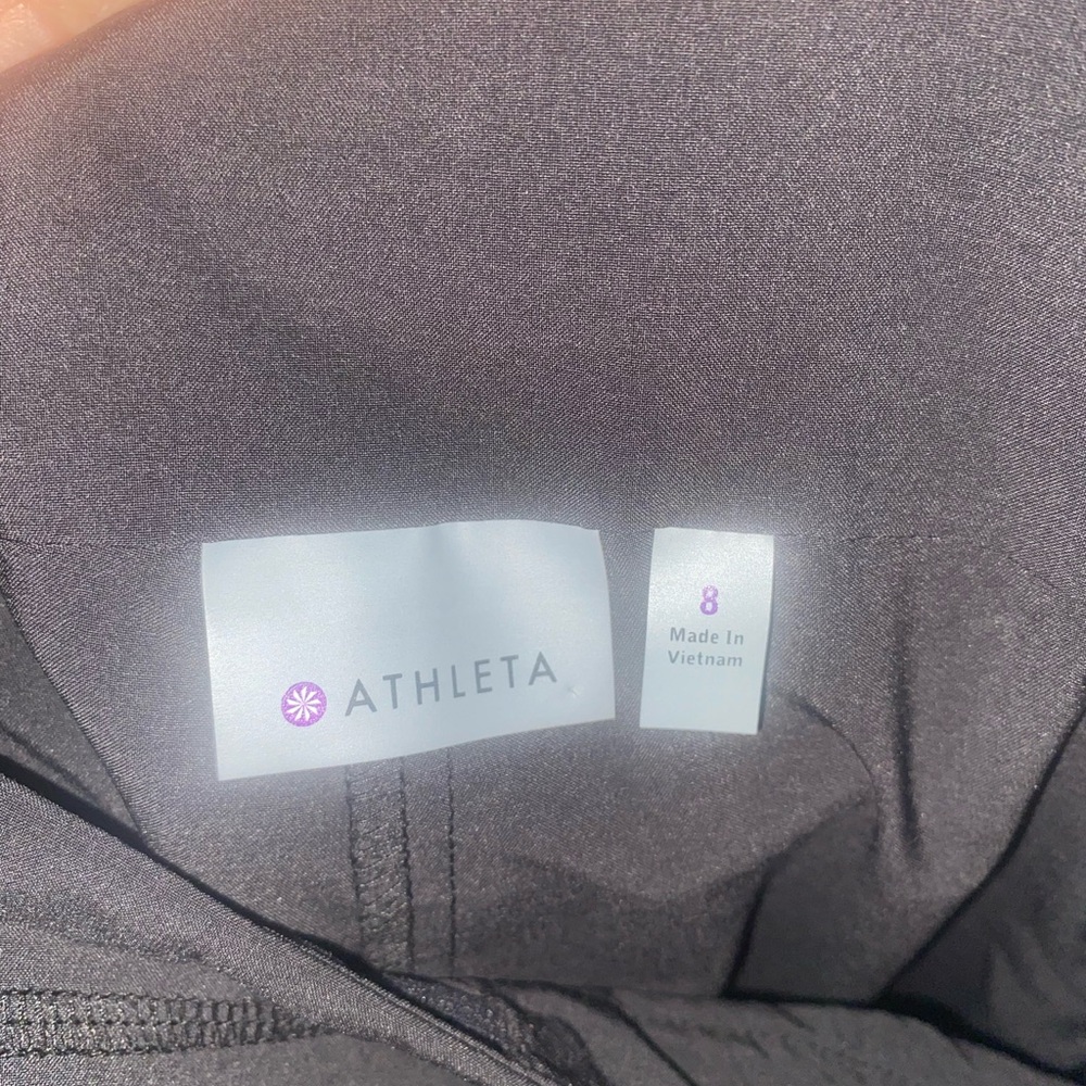 Athleta All Day Skort. Size 8. Solid Black - image 3